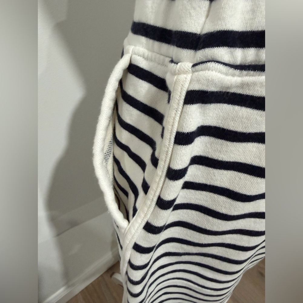 Talbots Size S Navy and White Cotton Skirt - Picture 4 of 12